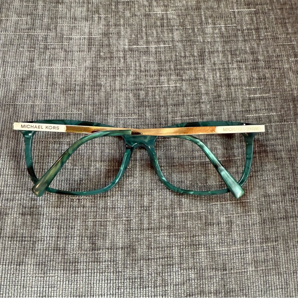 Michael Kors Teal Women's Glasses Frames - Picture 2 of 6